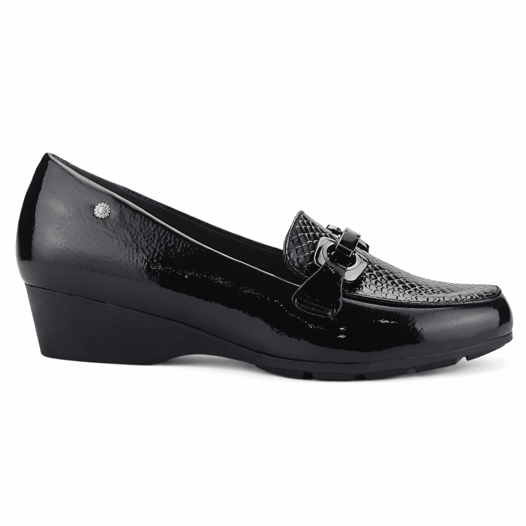 Mocasin Negro Mujer Casual Chalada Dana