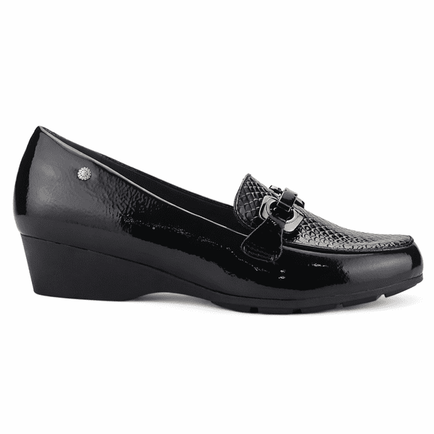 Mocasin Negro Mujer Casual Chalada Dana