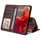 thumbnail image 4 of Funda Billetera para Motorola Edge 50 Ultra 5G con Porta Tarjetas y Soporte Ajustable Marrón, 4 of 4