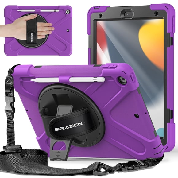 Funda BraencStock para Apple iPad de 9ª, 8ª y 7ª generación de 10,2 pulgadas