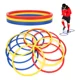 thumbnail image 1 of Set X12 Aros De Agilidad 40cm Entrenamiento Deporte Futbol, 1 of 2