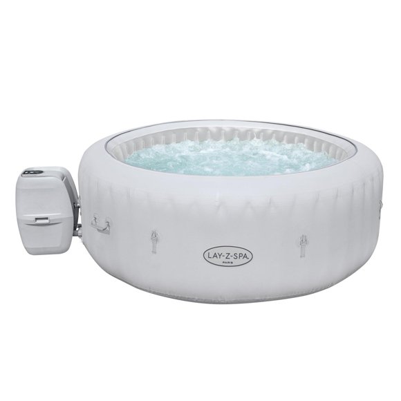 Hot Tub Spa Jacuzzi Inflable Paris 6 Personas Bestway 806 L gris Tamano Unico