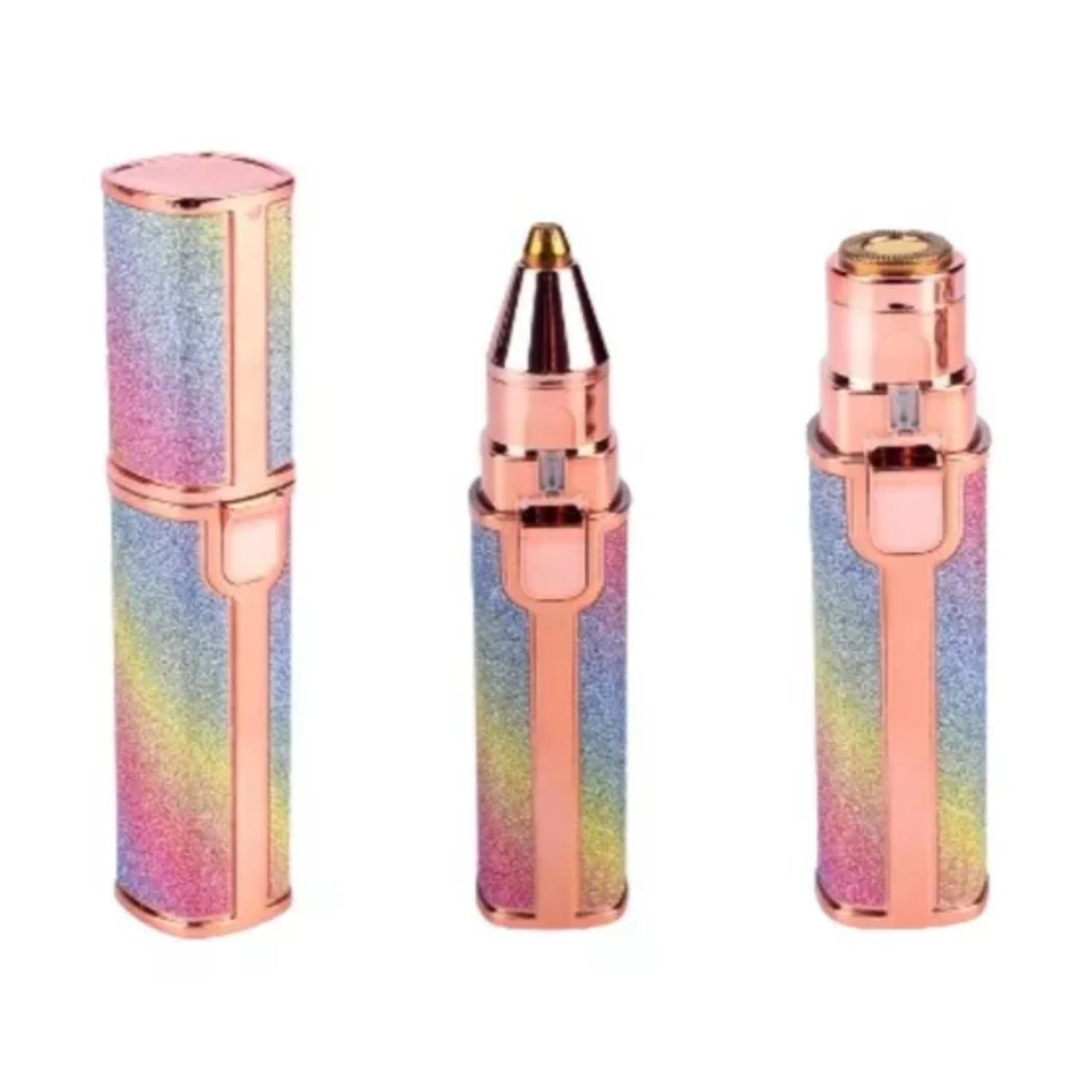 Total Click - Depiladora Facial 2En1 Femenino Portatil Recargable Luz Led