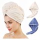 thumbnail image 2 of PACK X 2 GORROS TURBANTE DE MICROFIBRA crema, 2 of 13