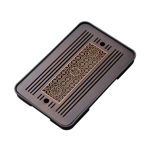 Bandeja De Té Chino Kungfu, Accesorio Para Juego De Té, Bandeja Para Servir Té Para Salón De Té, Estilo Hogareño A