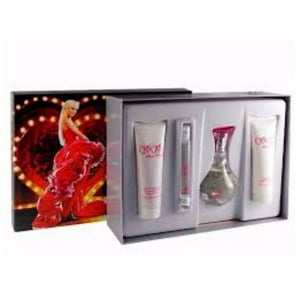 Perfume Paris Hilton Can Can Set 4 Piezas Edp 100Ml+10Ml+Sg 90Ml+Sg 90Ml