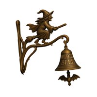 Magideal - Timbre De Puerta De Comerciante, Estilo Vintage, Decoración Rústica De Metal, Para Cenas, Para Exteriores, Interiores, Exteriores, Jardín, Patio, Casa