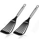thumbnail image 1 of Utensilios de cocina antiadherentes de nailon negro con espátulas para pescado KSENDALO (paquete de 2), 1 of 3