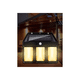 thumbnail image 4 of Lampara Aplique Solar Led Farol Pared para Exterior negro 3 focos, 4 of 5