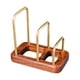 thumbnail image 3 of Estante De Almacenamiento Para Tabla De Cortar, Soporte Para Tapa De Olla, Gabinete Para Hornear, Tabla De Cortar, 16,6 Cm X 10cm X 2,5 Cm, 3 of 5