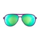 thumbnail image 2 of Gafas de sol goodr Mach G moradas con espejo verde y protección UV400, 2 of 5