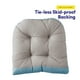 thumbnail image 3 of Cojín para mecedora Sweet Home Collection, almohadillas premium con mechones 1 unidad (paquete de 1), color verde azulado, 3 of 3