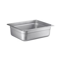 Vaccarin - Contenedor Gastronomico Acero Inoxidable Gn 1/2X10 Cm