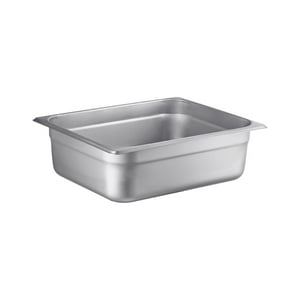 Vaccarin - Contenedor Gastronomico Acero Inoxidable Gn 1/2X10 Cm