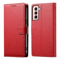 Funda Para Foxdock Samsung Galaxy S21– Cuero Premium, 3 Ranuras Para Tarjetas, Protección Contra Impactos