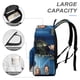 thumbnail image 4 of Matilda-theme Backpack, Campus style schoolbag Bookbag with Adjustable Shoulder Straps And Large Zip Compartment, Unisex Travel Bags.42x30x15cm, 4 of 6