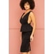 thumbnail image 5 of Vestido Midi con Peplum Brillante M, 5 of 7