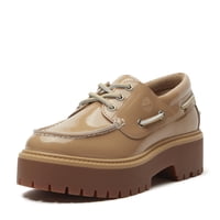 Zapatos Timberland Stone Street Boat Para Mujer, Color Beige, Talla 8
