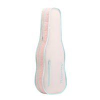 Magideal - 4/4 Caja De Violín De Violín De Tamaño Completo Caja De Almacenamiento De Mochila Ajustable Protección De Bolsas De Transportista Elegante Para Amante Beige Rosa