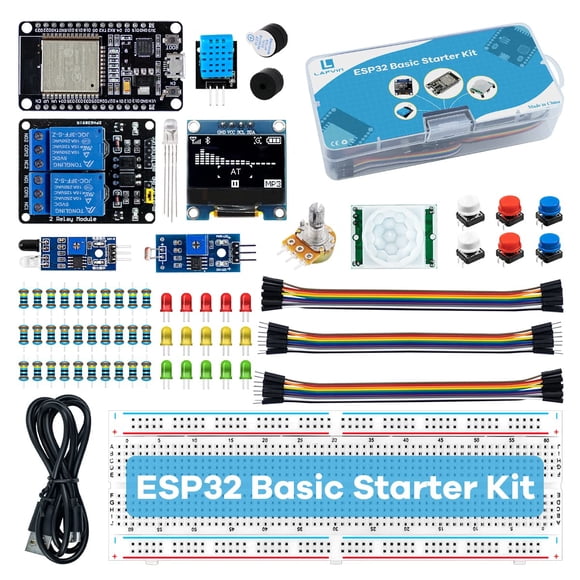 Kit de inicio LAFVIN Basic para ESP32 ESP-32S WiFi I OT con tutorial