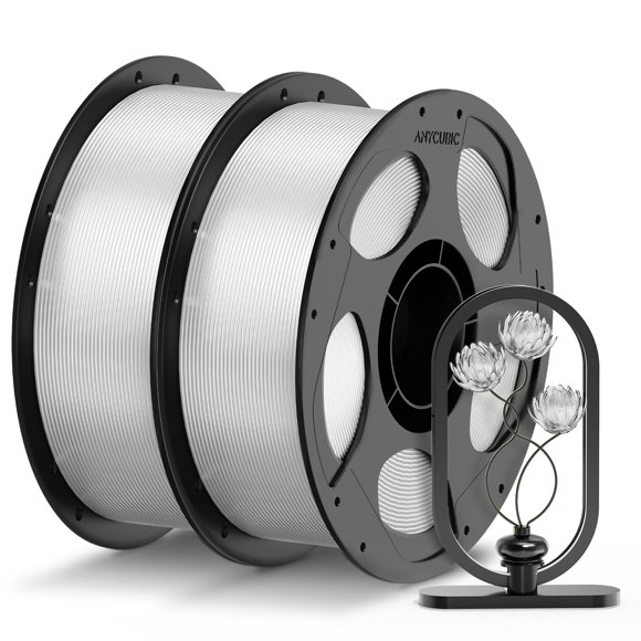Filamento ANYCUBIC PETG 1,75 mm 2 kg Transparente Reutilizable