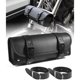 thumbnail image 1 of Bolso Manillar Moto UBOG Grande Cuero PU Negro, 1 of 3