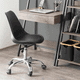 thumbnail image 4 of Silla De Escritorio Tulip Eames Acolchada Giratoria Negra, 4 of 5