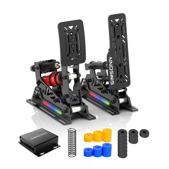 Pedales hidráulicos para simulación de carreras Simsonn PRO X Ultra