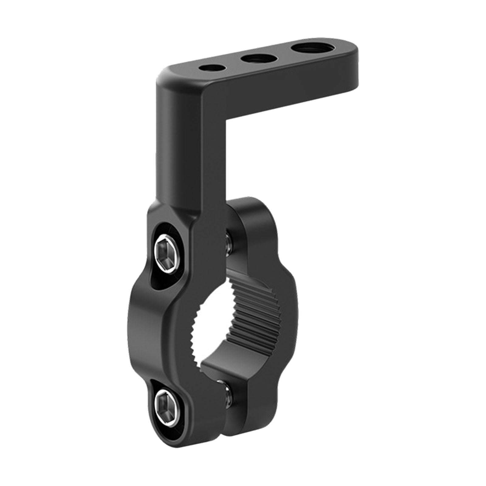 Ioensy - Soporte De Luz Para Motocicleta M8 Para Tubo De 22 Mm, Ligero, Color Negro