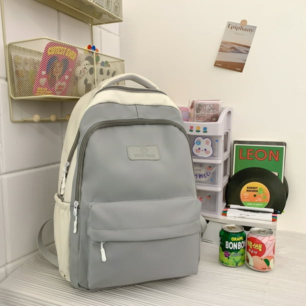 Get Ready for School with our Spacious Women's Korean Version Backpack - Perfect for High School, College, and Middle School Students!