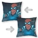 thumbnail image 2 of Tu Amigable Vecino Spider-Man Fundas de almohada de terciopelo con tema, regalos de funda de almohada, decoración para el hogar, cojín de lanzar, regalo de cumpleaños para fans y parejas. 45cm x 45cm., 2 of 6
