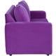 thumbnail image 3 of Sofá Kendy 3C Felpa Morado, 3 of 3