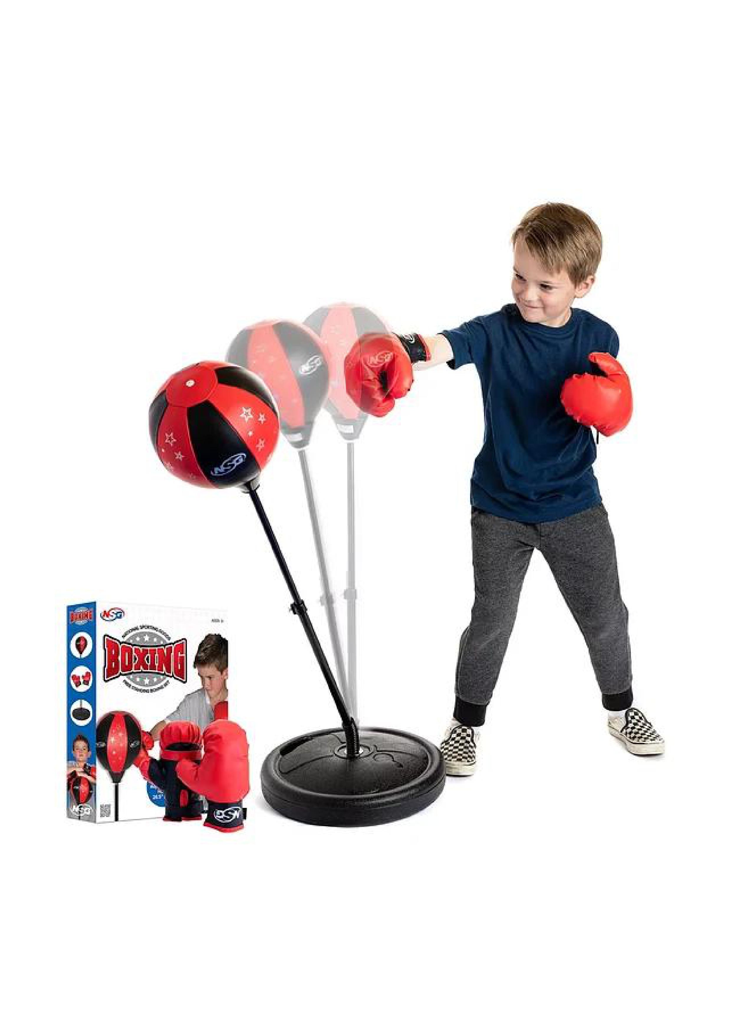 Universal. - Set Boxeo Deportes, Rojo/Negro Agregar A Favoritos