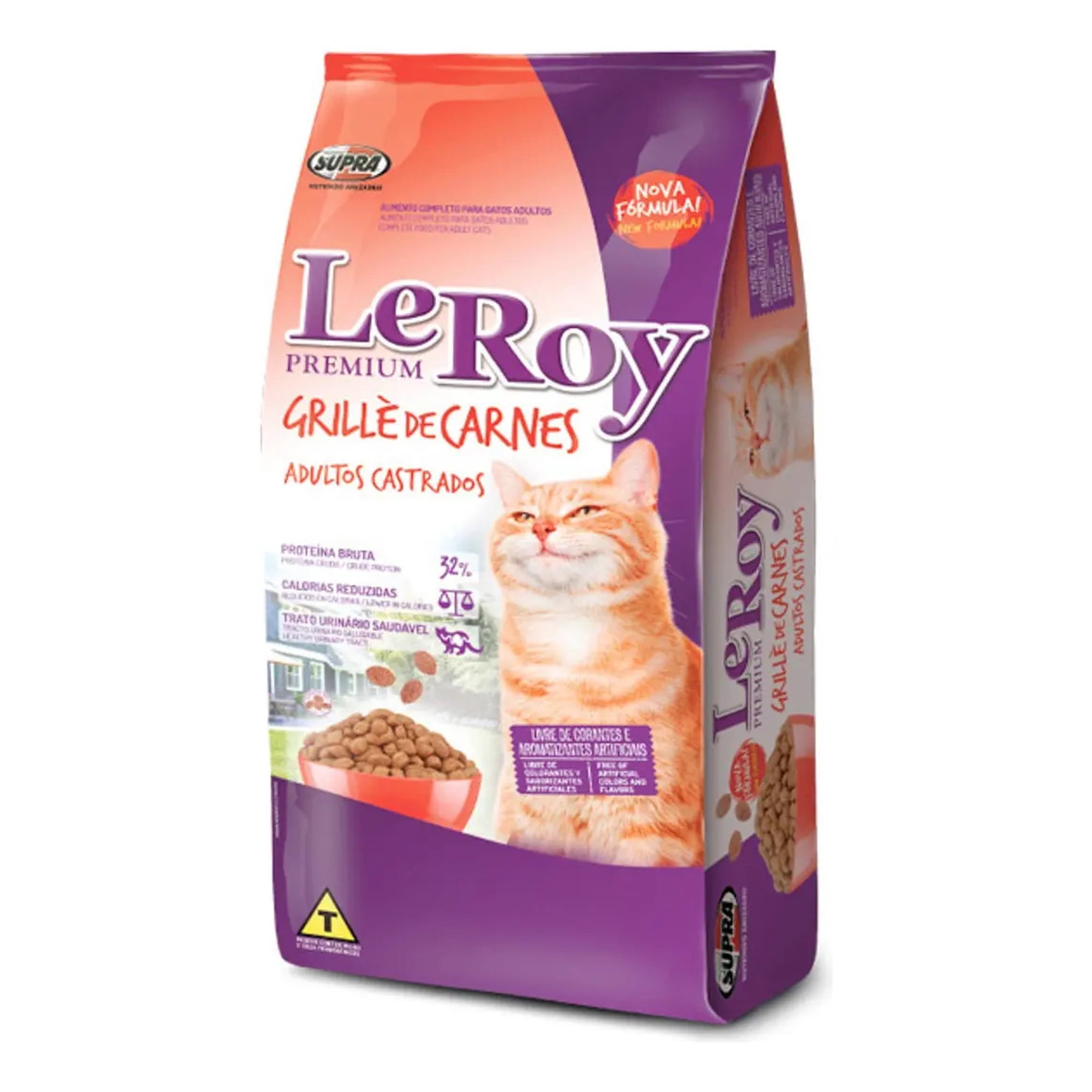LeRoy Gato Castrado Adulto de Carnes 10,1 Kg