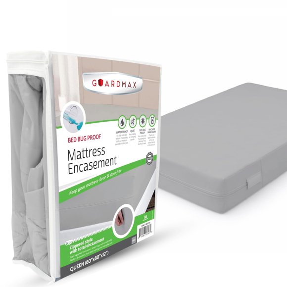 Funda protectora de colchón Guardmax Queen 152x203 cm impermeable