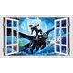 thumbnail image 2 of Adhesivo de pared de tractor 3D para dormitorio de niño, vinilo decorativo (grande), 100 x 60 cm, 2 of 2