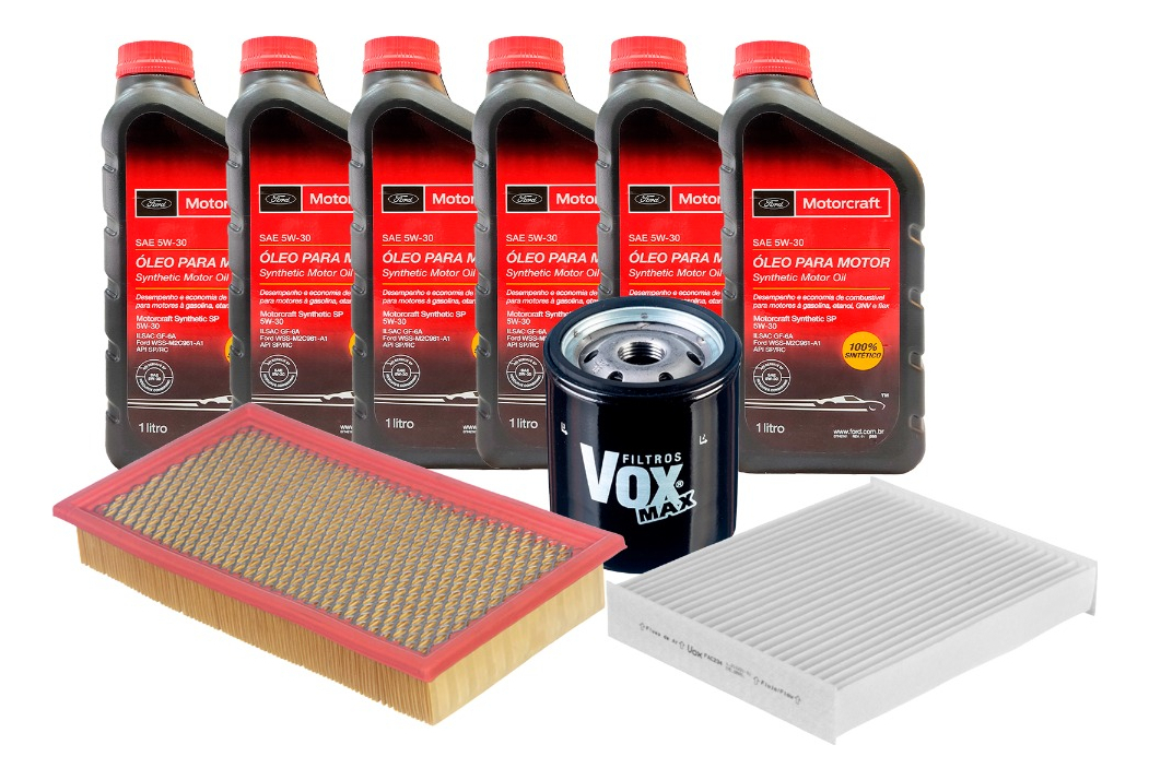 Genérica - Kit Mantención Ford Explorer 2.3 Aceite+Filtros(Ai+Ac+Pol)