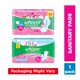 thumbnail image 3 of Almohadillas sanitarias Whisper Ultra Soft 30 piezas XL Plus, 3 of 8