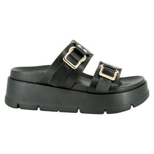 Sandalia Plataforma Kams Negro Alquimia