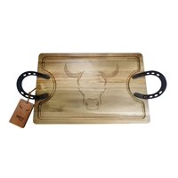 Disparo - Tabla Para Picar De Madera Herradura Wayu Limited 50Cm Wayu