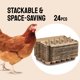 thumbnail image 4 of Egg Carton Hatortempt Bulk, paquete de 24 cestas reutilizables de 12 unidades, 4 of 9