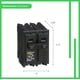 thumbnail image 3 of Disyuntor Schneider Electric Square D HOM220CP 20A, 3 of 5
