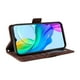 thumbnail image 5 of Carcasa FOXDOCK Vivo Y03 4G de cuero PU, diseño acolchado clásico, protección contra caídas y rayones, 5 of 5