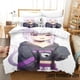 thumbnail image 1 of Hololive Neko Mata Okayu Bedding Set Bed Set Aldult Kid Bedroom Duvetcover Sets Kawaii Bed Sheets, 1 of 5