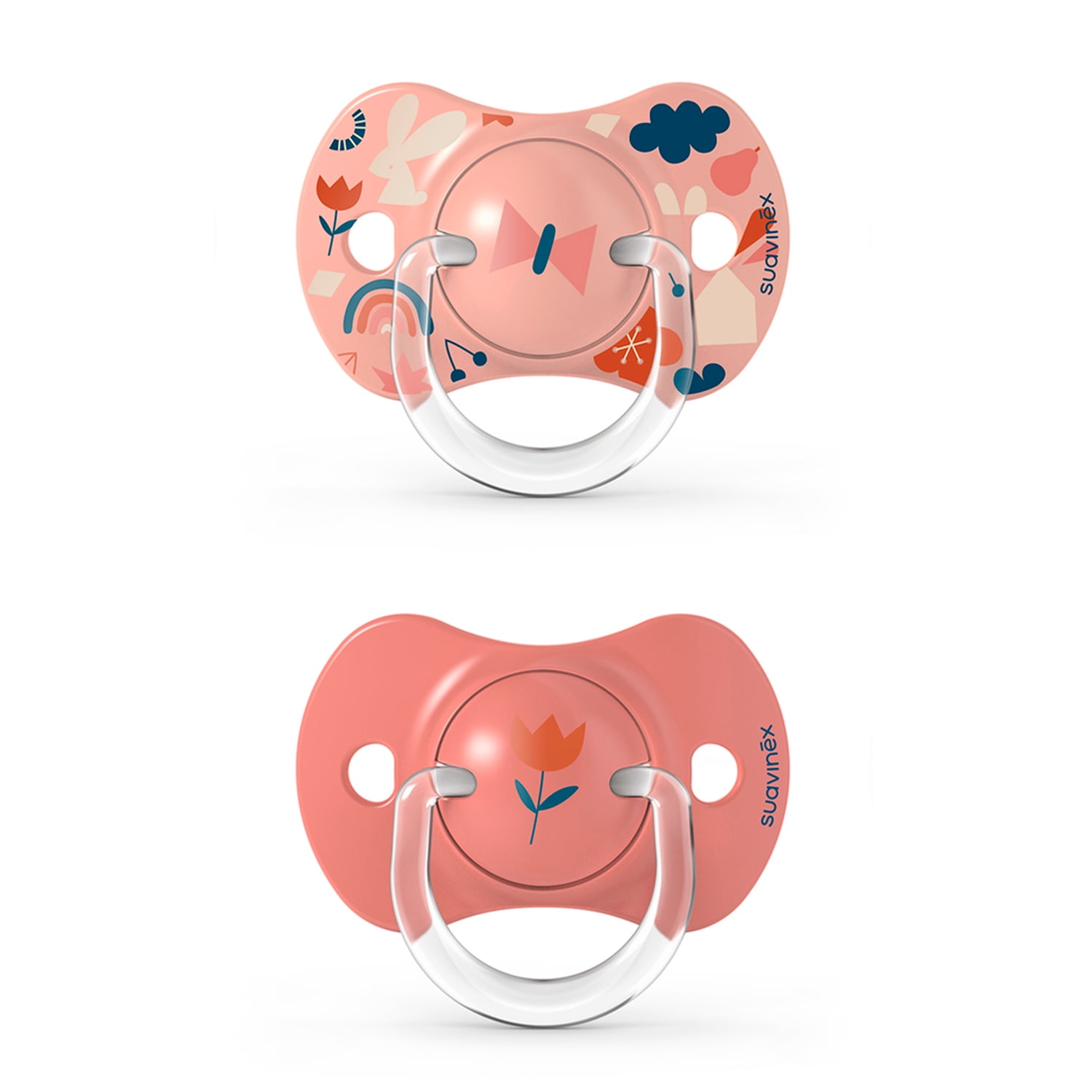 Suavinex - Chupete Fisiologico Silicona Sx Pro 6/18 Meses Forest Rs 2un