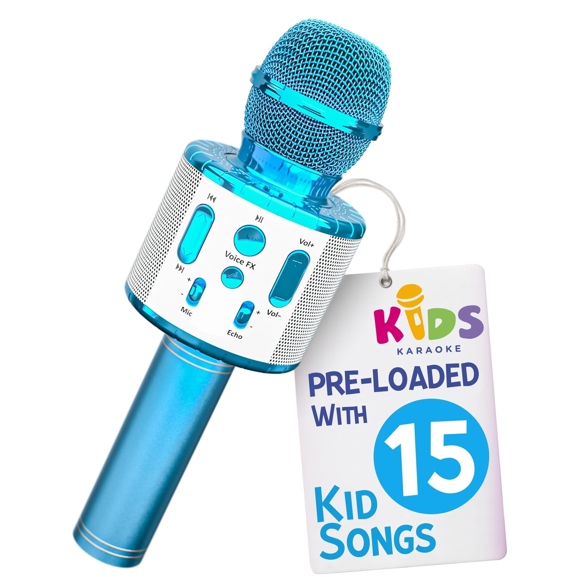 Micrófono Para Karaoke Move2play Bluetooth Con Canciones Precargadas
