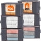 thumbnail image 1 of Bolsa organizadora Lifewit 90 L, pack de 6, plegable con cierre, 1 of 3