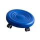 thumbnail image 3 of Taburete Con Ruedas De Baja Altura, Asiento Bajo Con Ruedas Para Casa, Oficina, Dormitorio, Color Azul, 3 of 5