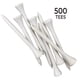 thumbnail image 3 of Golf Tee Pride Deluxe de madera, 500 unidades, 7 cm, blanco para conductor, 3 of 9