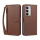 thumbnail image 3 of Funda con Billetera para [Xiaomi Redmi 15 4G/5G] con Bolsillo Zipper y Tarjetero Marrón, 3 of 6